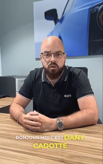 Témoignage Directeur des ventes - Dany Cadotte