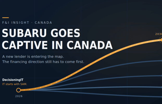 Subaru Is Launching Its Own Captive Finance Arm in Canada. Here Is What It Means for Dealers.